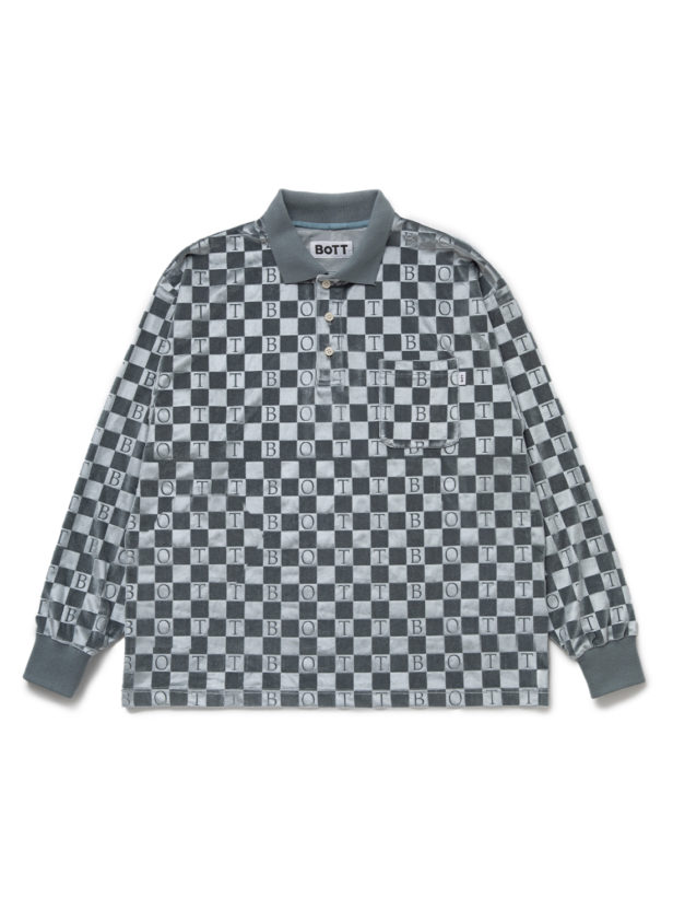 BoTT “Checkerboard Velour Polo”