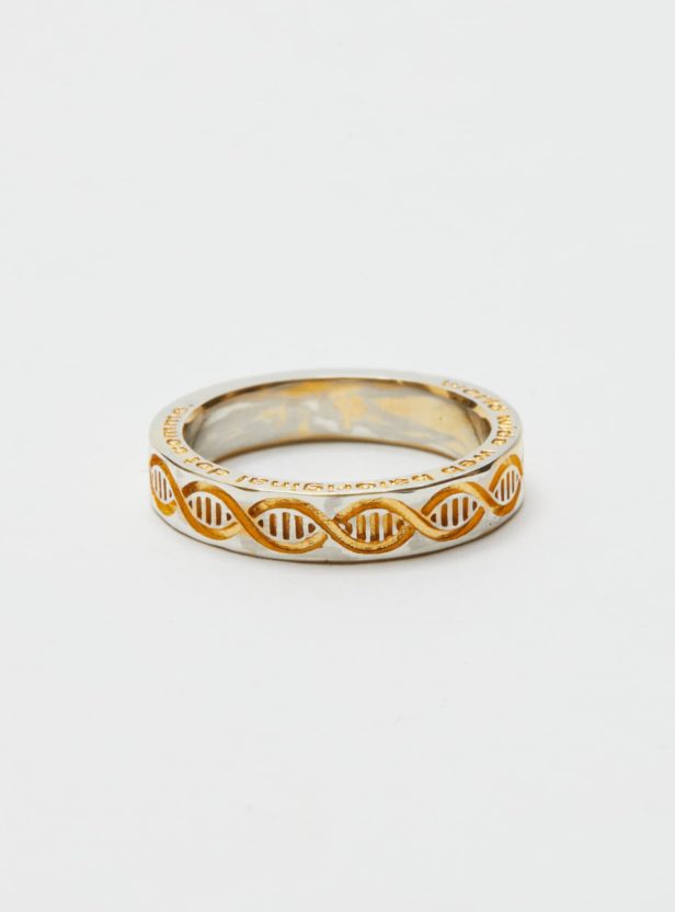 DNA RING (Silver/Gold)