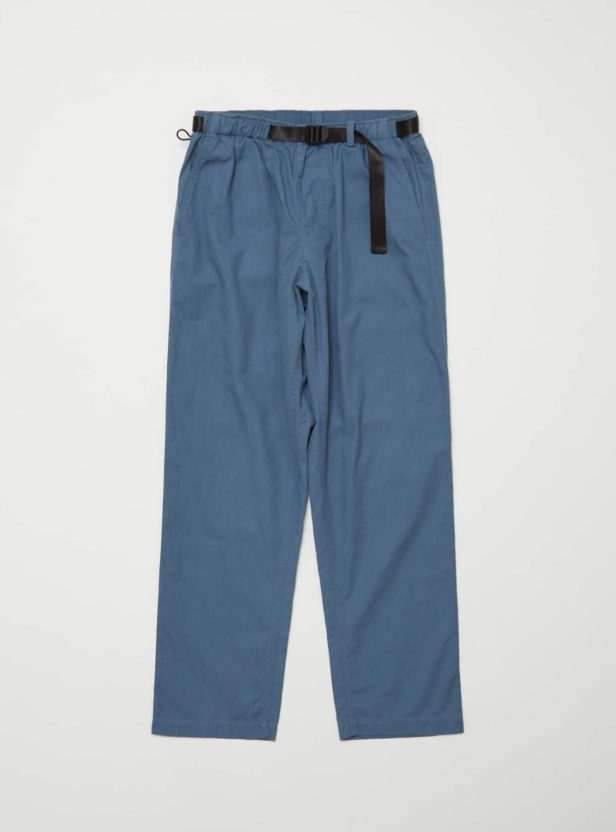 COTTON TWILL PLEATED TROUSER