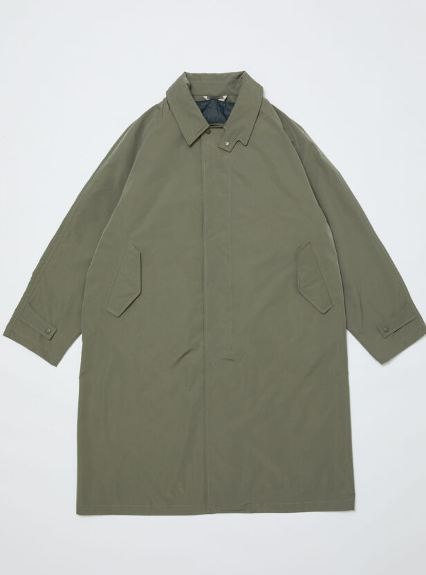 BAL / TAION BALMACAAN COAT WITH DETACHABLE DOWN VEST