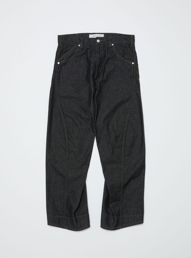 ARTICULATED LOOSE STRAIGHT LEG 5P JEAN