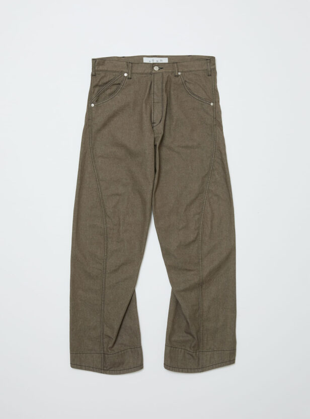 ARTICULATED LOOSE STRAIGHT LEG 5P JEAN