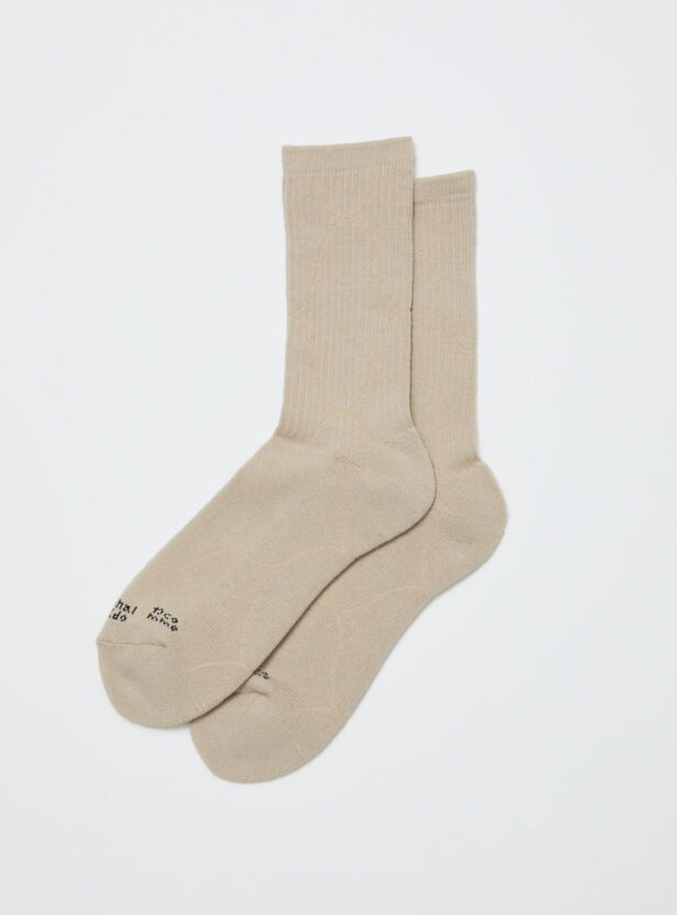 JACQUARD SOLID SOCKS