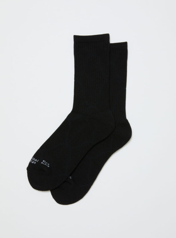 JACQUARD SOLID SOCKS