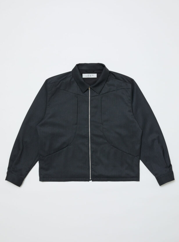 CURB POCKET ZIPPED BLOUSON
