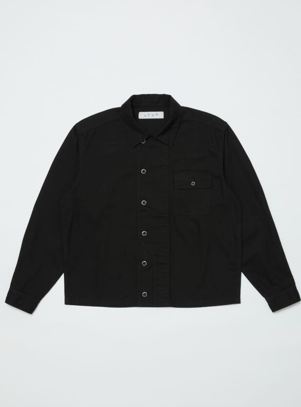 CREW HERRINGBONE OVER SHIRT