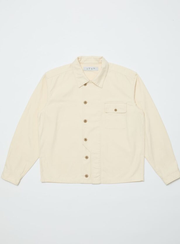 CREW HERRINGBONE OVER SHIRT