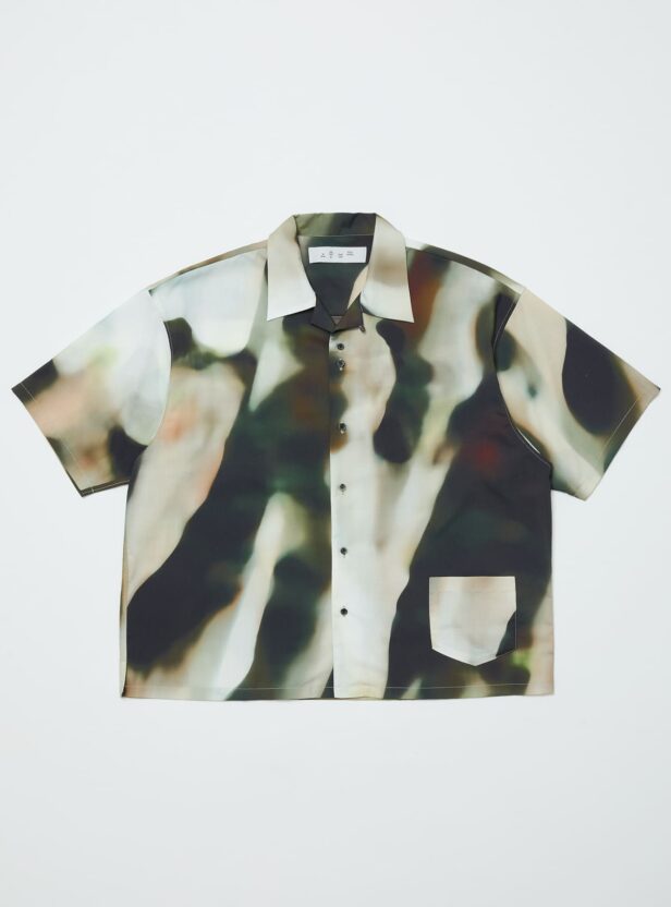 BLUR PATTERN SS SHIRT