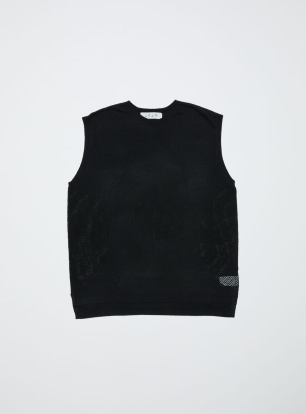 VENTILATION MESH CREW VEST
