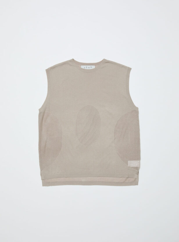 VENTILATION MESH CREW VEST