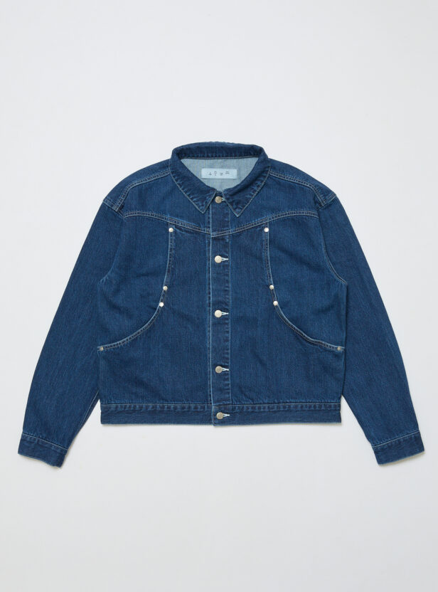 CARB POCKET WASHED DENIM JACKET