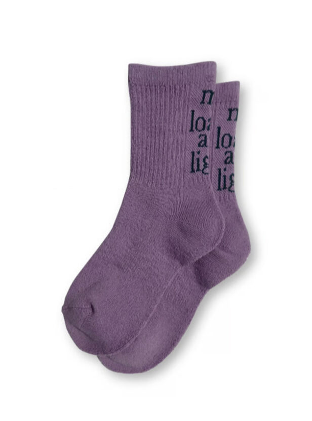 MY LOADS ARE LIGHT TEXT “M.L.A.L” Socks