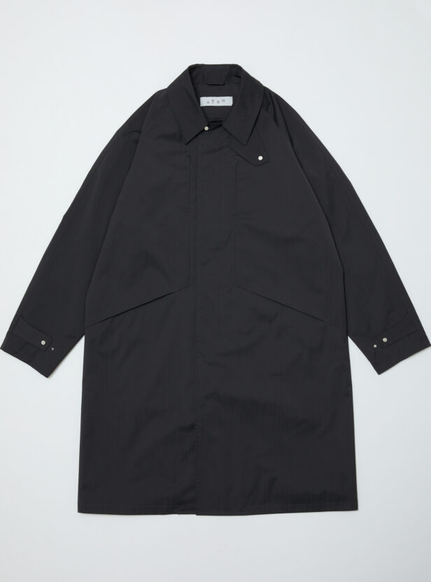 WATER RESISTANT WOOL BALMACAAN COAT