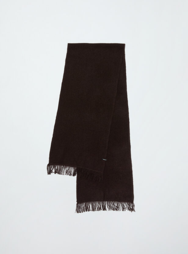 100%CASHIMERE KNIT SCARF