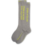 Heather Gray × Neon Yellow Main