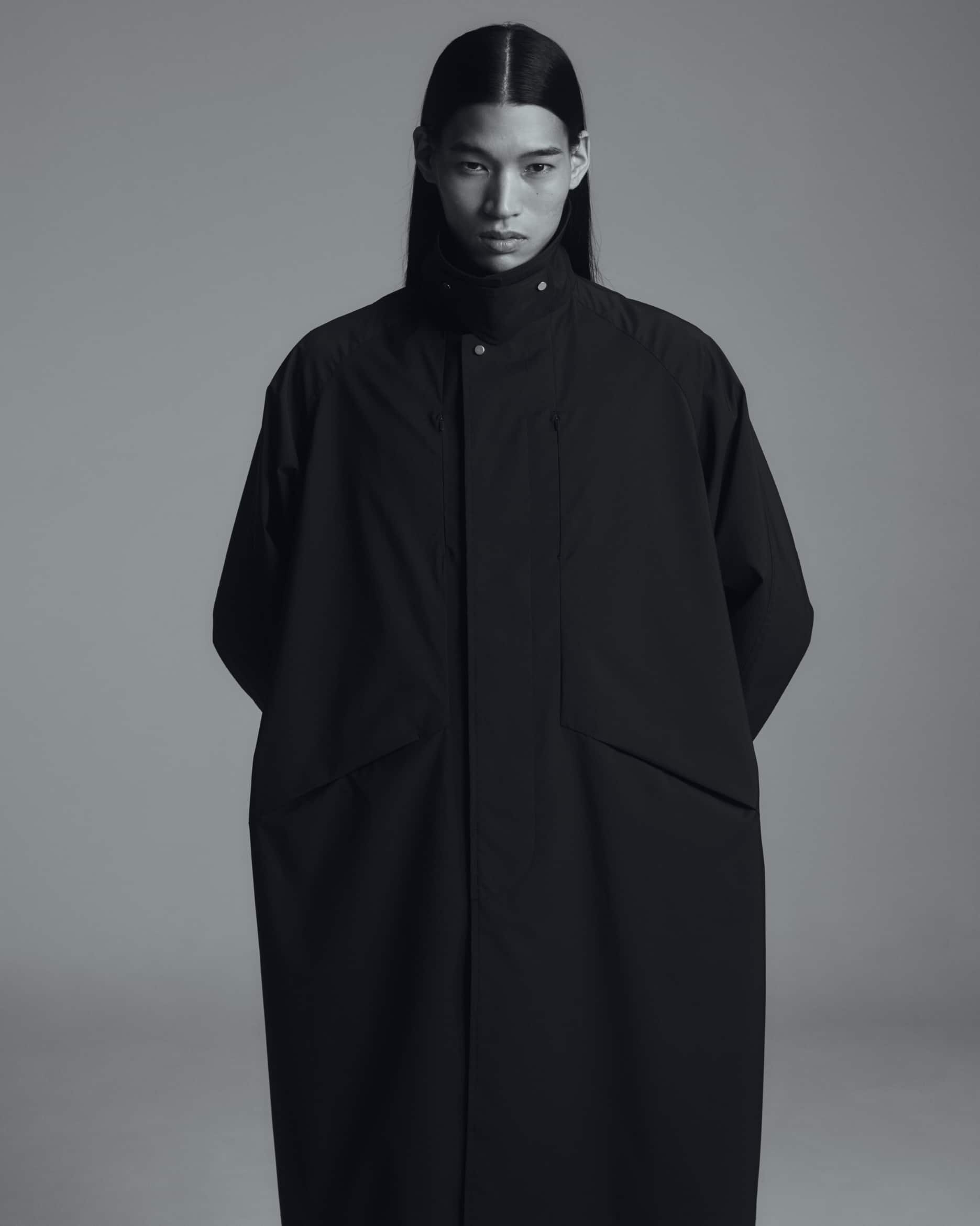 WATER RESISTANT WOOL BALMACAAN COAT